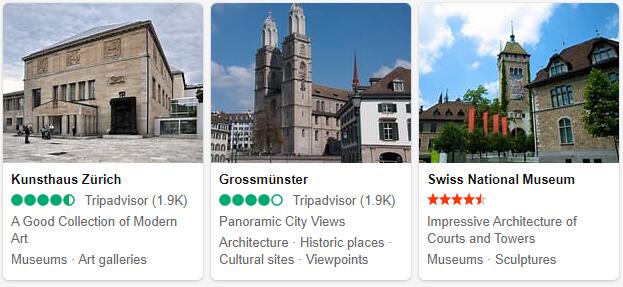 Zurich Attractions