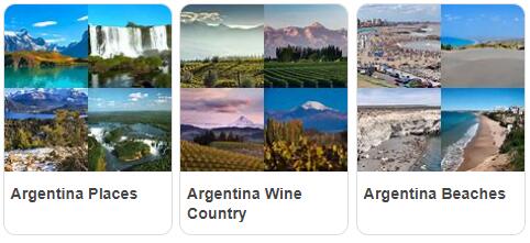Major Landmarks in Argentina