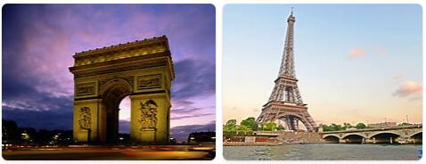 Major Landmarks in France