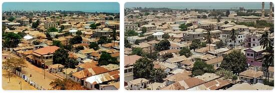 Major Landmarks in Gambia