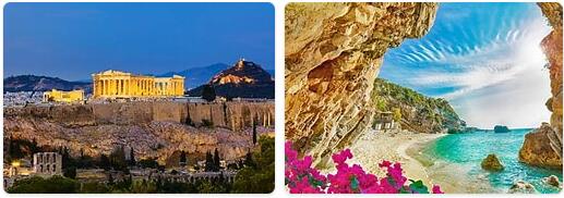 Major Landmarks in Greece