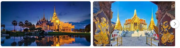 Major Landmarks in Thailand